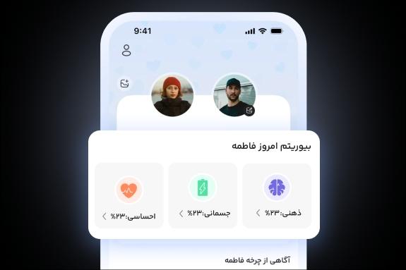 نمایش بیوریتم همدلت برای آگاهی از حال روزانه‌ت