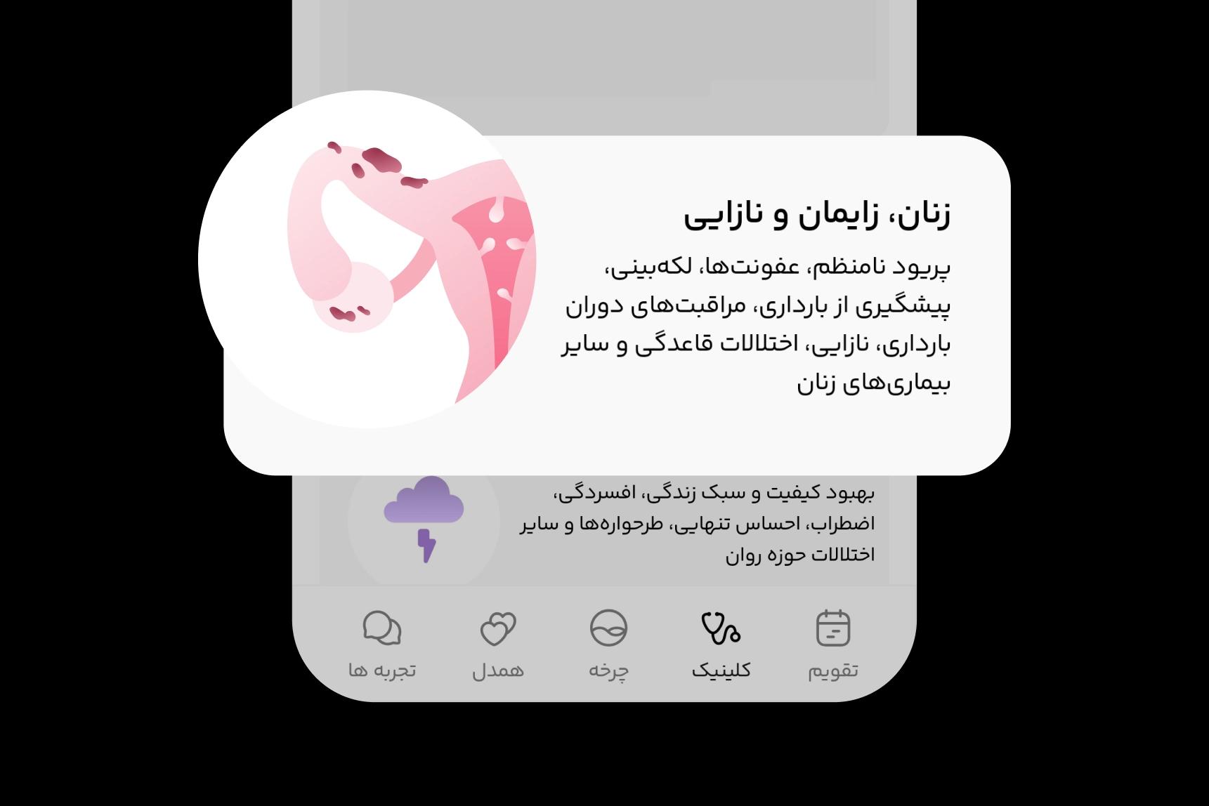 کلینیک سلامت و ارتباط با متخصصان