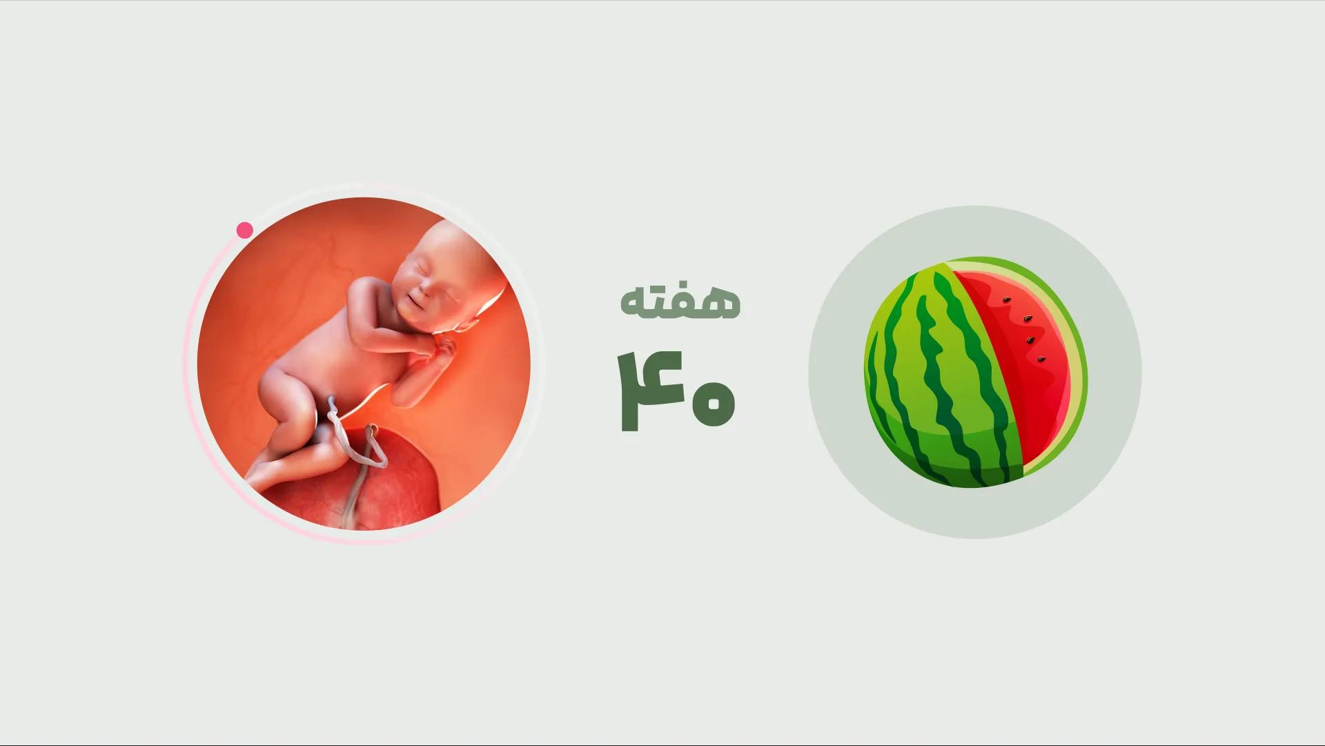 هفته چهلم بارداری