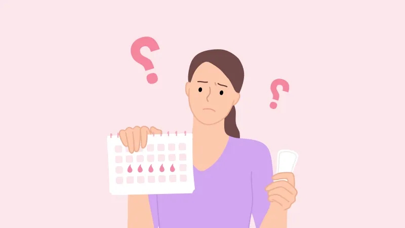 علت عقب افتادن پریود و ترشحات سفید؛ تاخیر تا چندروز طبیعی است؟