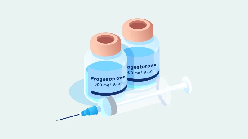 آمپول پروژسترون چیست؟ مدت زمان تاثیر برای پریود شدن و عوارض